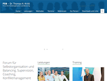 Tablet Screenshot of fsb-kroell.de